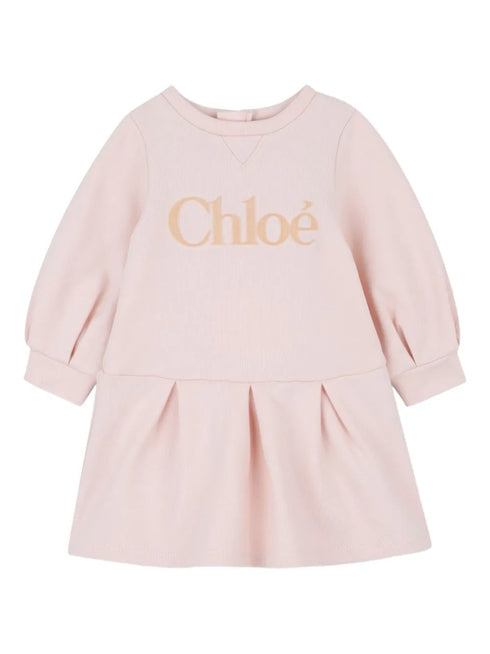 CHLOE-CHLOE LOGO DRESS
